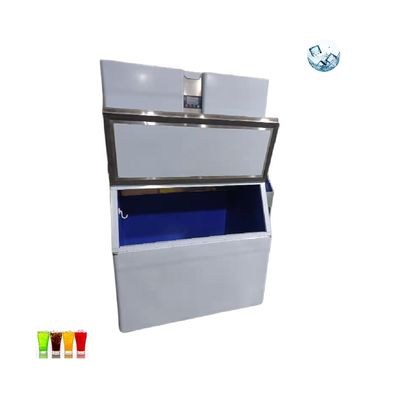 Produttore di ghiaccio refrigerato ad aria commerciale 220V Voltaggio per la produzione di ghiaccio in cubo