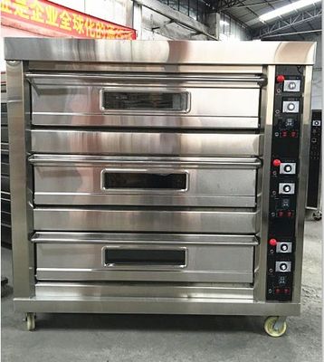 Unico forno per la pizza a 2 ponti e 4 vassoi Perfetto per la pasticceria in attrezzature alberghiere di uso diffuso