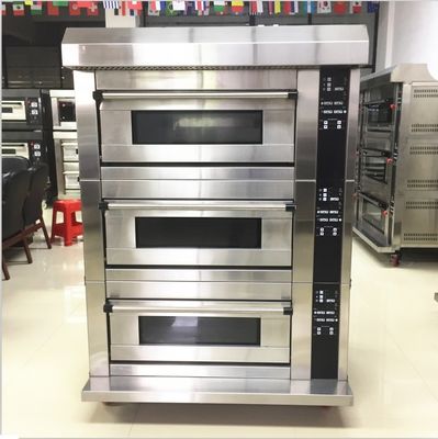 Unico forno per la pizza a 2 ponti e 4 vassoi Perfetto per la pasticceria in attrezzature alberghiere di uso diffuso