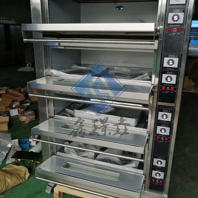 0.1kw Forno a gas da forno commerciale da forno da forno a gas a 3/4 di copertura Forno da forno da forno a gas / Forno a convezione a gas