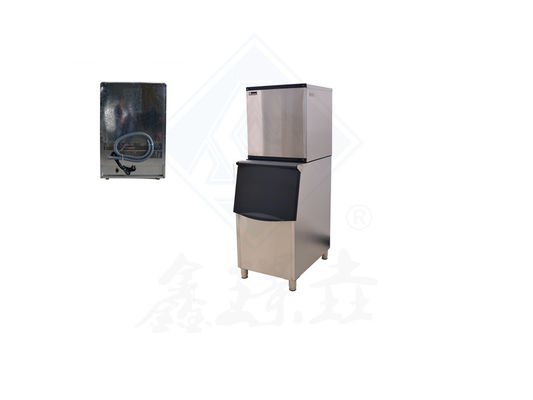 TECUMSEH Compressore 220V 300kg Quadrato Ice Cube Making Machine per la produzione di ghiaccio cubo