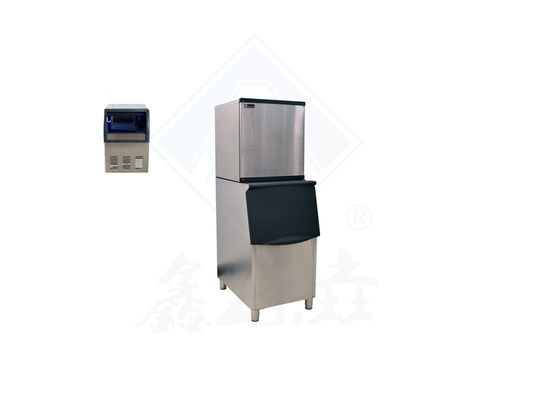 TECUMSEH Compressore 220V 300kg Quadrato Ice Cube Making Machine per la produzione di ghiaccio cubo