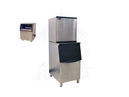 TECUMSEH Compressore 220V 300kg Quadrato Ice Cube Making Machine per la produzione di ghiaccio cubo