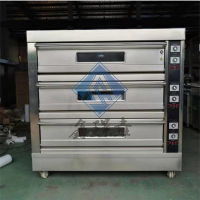 2022 Macchina da forno per pizza Forno da forno a gas commerciale con supporto tecnico video