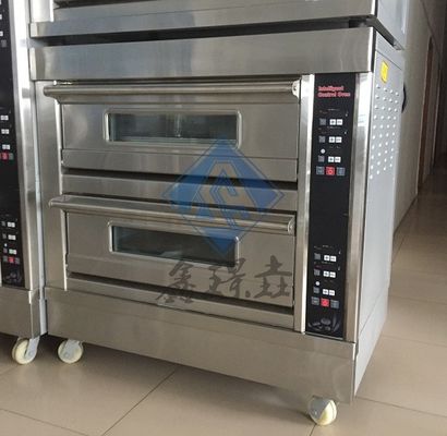 2022 Macchina da forno per pizza Forno da forno a gas commerciale con supporto tecnico video