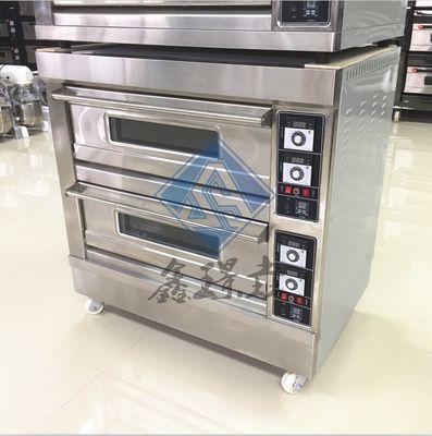 2022 Macchina da forno per pizza Forno da forno a gas commerciale con supporto tecnico video