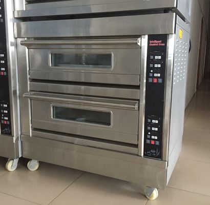 0Forno elettrico da 1 kW per il pane 3 forni da 12 vassoi forno a gas da forno con controllo del timer