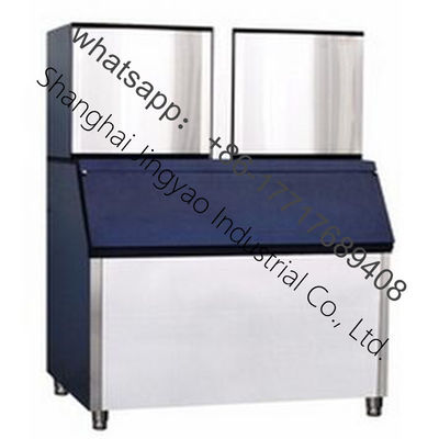 Apparecchiature per la caffetteria Macchina di produzione di ghiaccio a cubo per bar di succo 750W e forma di blocco di ghiaccio
