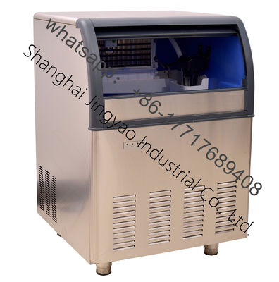 Apparecchiature per la caffetteria Macchina di produzione di ghiaccio a cubo per bar di succo 750W e forma di blocco di ghiaccio