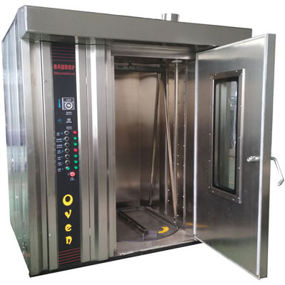 380V / 50Hz / 3Fase Gas elettrico industriale Forno rotativo da forno 32 vassoi con design