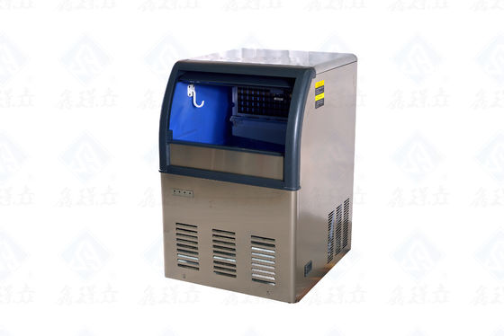 Macchina per ghiaccio a cubo automatico con forma di cubo di ghiaccio e capacità di deposito di 450 kg