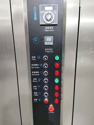 Materie prime Forno da forno a gas di frutta Commerciale 16 32 vassoi Forno da cucina facile da usare