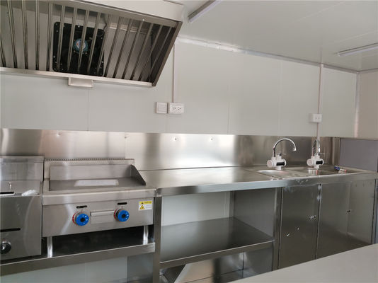 2021 Kiosco mobile di carrelli alimentari inossidabili per aziende pubblicitarie