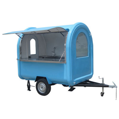 3m carrello per il servizio alimentare / Fast Food Trailer / Mobile Rounder Food Truck Facile da mantenere