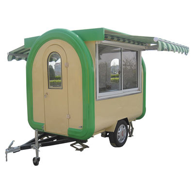 3m carrello per il servizio alimentare / Fast Food Trailer / Mobile Rounder Food Truck Facile da mantenere