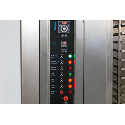 Apparecchiature alimentari Panetteria Bruciatore automatico a gas Forno a cremagliera rotante con forno rotativo per pollo