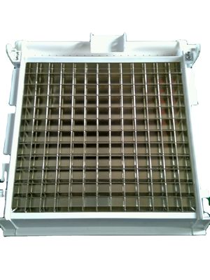 1000 kg/giorno Evaporatore per macchine di ghiaccio a cubo in acciaio inossidabile con dimensioni di ghiaccio di 29 mm*29 mm*22 mm