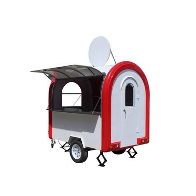 Applicazione di prodotti lattiero-caseari Cucina e bagno completo Camion alimentare mobile con 1500W di tensione