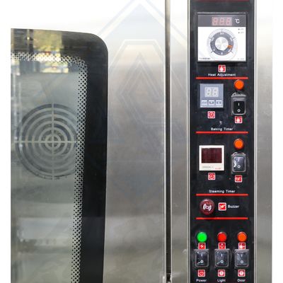 Forno di convezione industriale a gas per il pane e la pizza da 120 kg