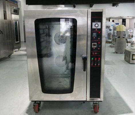 Forno elettrico a convezione commerciale di capacità 250 kg adatto alla cottura su larga scala