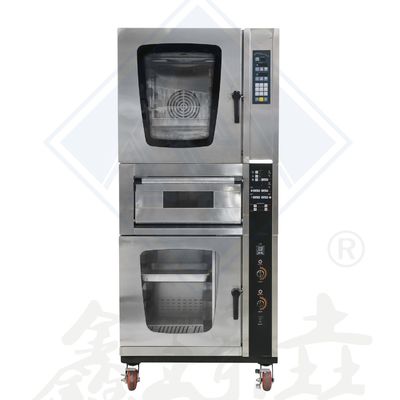 Forno di convezione elettrico commerciale a controllo informatico per la cottura del grano in uso domestico