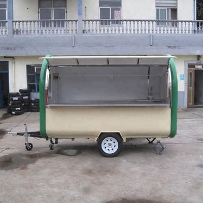 Airstream Food Trucks Mobile Food Trailer Perfetto per gelati e hot dog