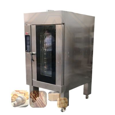 Apparecchiature per l'industria alimentare Forno da forno 960X1300X1795 per macchine da barbecue elettriche Forno rotativo