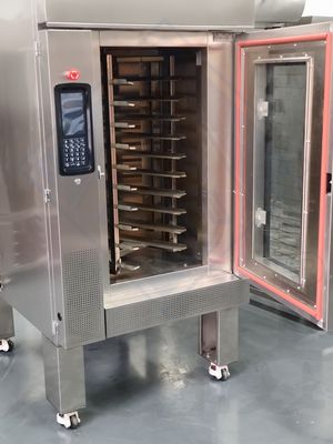 Apparecchiature per l'industria alimentare Forno da forno 960X1300X1795 per macchine da barbecue elettriche Forno rotativo