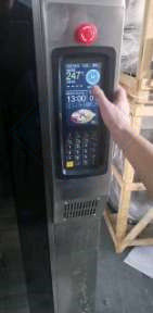 Apparecchiature per l'industria alimentare Forno da forno 960X1300X1795 per macchine da barbecue elettriche Forno rotativo