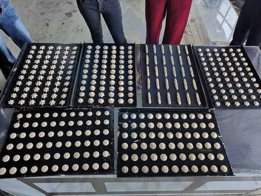 Fabbricazione di macchine per biscotti di caffè per l'automazione della produzione di biscotti a base di burro di arachidi