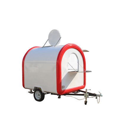 3m Food Trailer Truck per catering Hot Dog e gelato Ristorante di strada 0-20KW