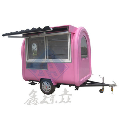 8.5ft Dining Car Food Trailer per l'Europa Venditori Transformer Mobile Truck Hotdog Food Cart