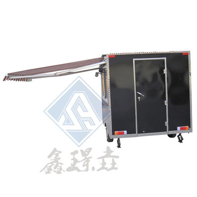 8.5ft Dining Car Food Trailer per l'Europa Venditori Transformer Mobile Truck Hotdog Food Cart