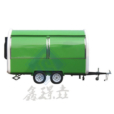 8.5ft Dining Car Food Trailer per l'Europa Venditori Transformer Mobile Truck Hotdog Food Cart