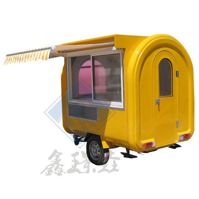 8.5ft Dining Car Food Trailer per l'Europa Venditori Transformer Mobile Truck Hotdog Food Cart