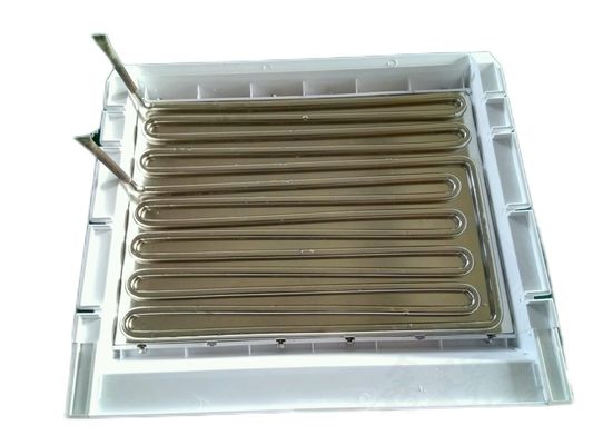 Sistema di controllo Fabbricante automatico di ghiaccio Evaporatore di ghiaccio a cubo di rame con nichel