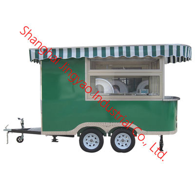 Camionetto alimentare commerciale da grande strada da 220 V per opzioni alimentari mobili multifunzionali