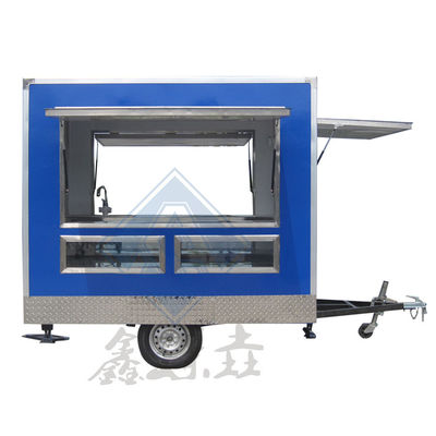 110V/220V/380V Voltage Heavy Duty Mobile Catering Food Trailer Best Buy Vendita di strada