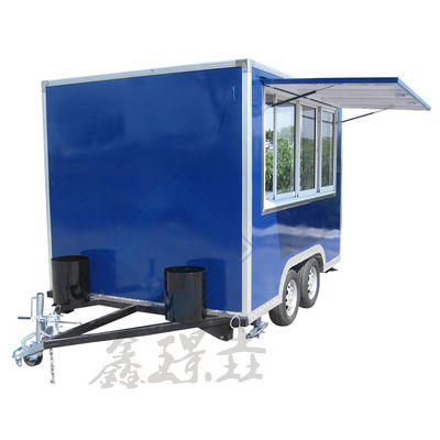 110V/220V/380V Voltage Heavy Duty Mobile Catering Food Trailer Best Buy Vendita di strada