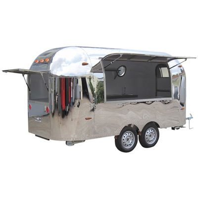 Airstream BBQ Food Cart Food Truck Trailer completamente attrezzato