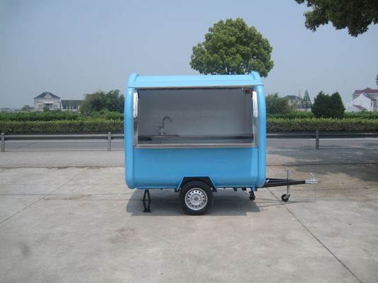 Grande rimorchio alimentare a motore personalizzato 2300*1750*2100mm Camionino alimentare a buffet mobile