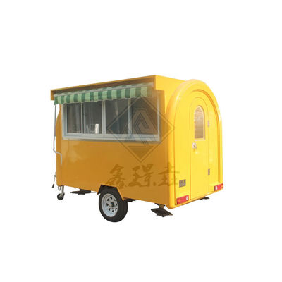 Popcorn Machine Cart rimovibile Fast Food Cart Ice Cream Trailer per vendere hamburger