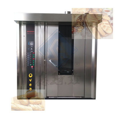 Forno rotativo a 32 vassoi a temperatura controllata per la produzione di pane nel mercato al dettaglio