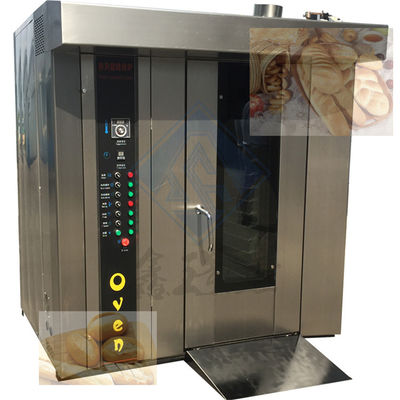 Forno rotativo a 32 vassoi a temperatura controllata per la produzione di pane nel mercato al dettaglio
