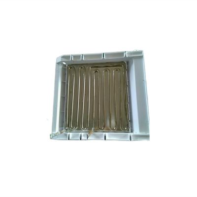 Griglie di ghiaccio personalizzate Cubo di ghiaccio quadrato di rame Blocco di fabbrica di cubo di evaporatore di ghiaccio con coperchio