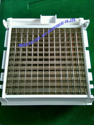 Evaporatore a cubetti di ghiaccio di dimensioni personalizzate per parti di refrigerazione nel mercato di Shanghai
