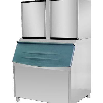 Fabbricante di cubetti di ghiaccio raffreddamento ad acqua o aria Macchina per cubetti di ghiaccio automatici commerciali combinati