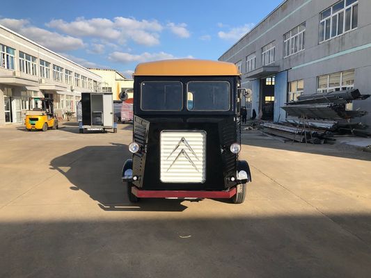 Camion alimentare elettrico, rimorchio per venditori di caffè ad alta capacità, per impianti di trasformazione delle verdure