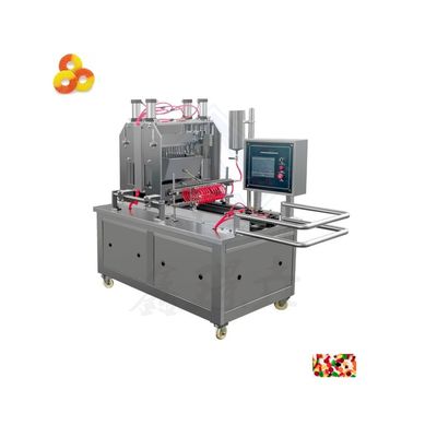 220V Commercial Sugar Soft Candy Making Machine per la produzione di caramelle gommose