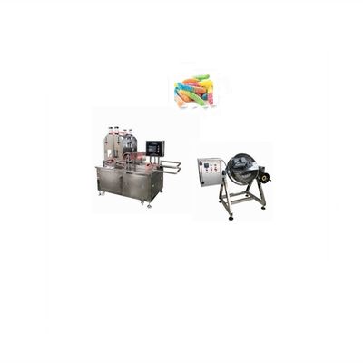 220V Commercial Sugar Soft Candy Making Machine per la produzione di caramelle gommose